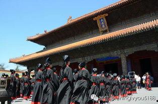 孔庙的成人礼视频,传承儒家文化，致敬青春启航
